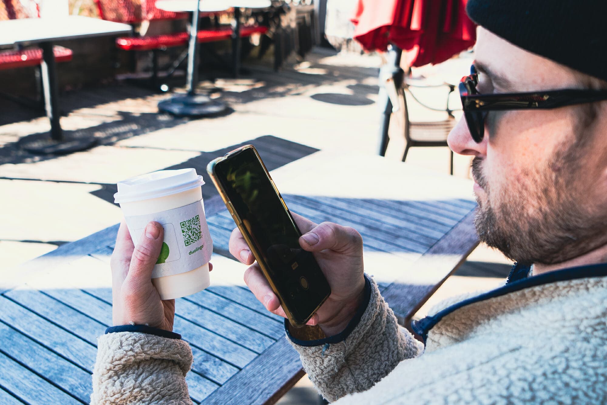 Nationwide Coffee Sleeve Takeover