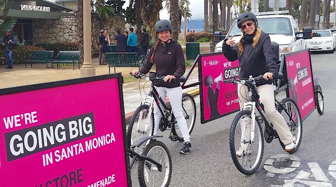 Bike Billboard Advertising