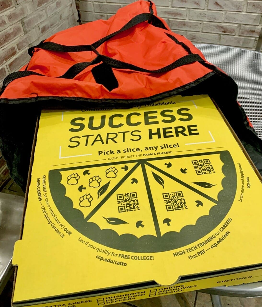 Pizza Box Advertising