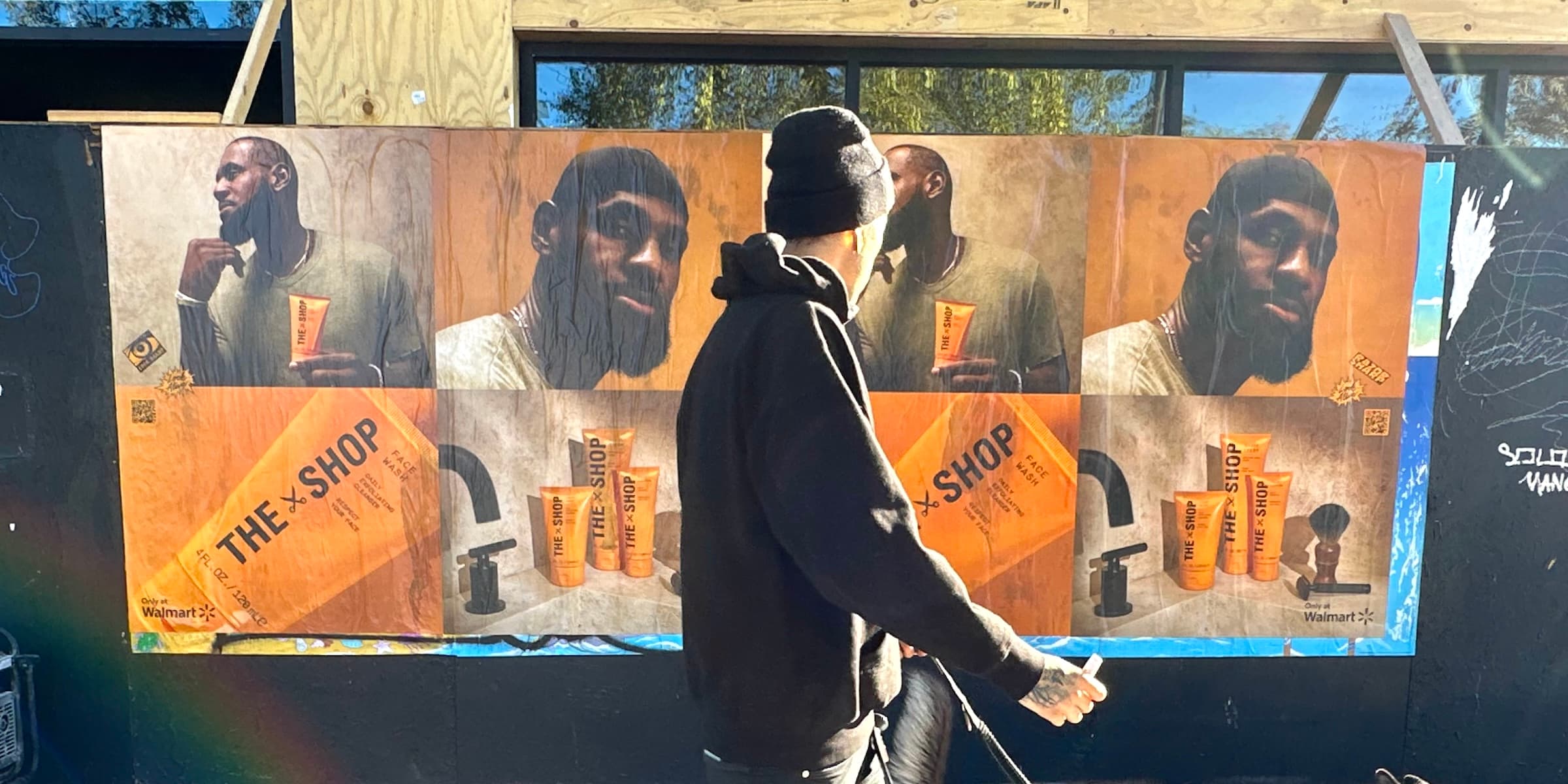 Wheatpaste Wild Posting